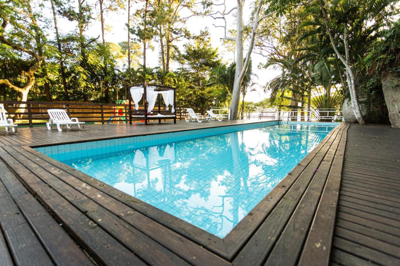 Florianópolis Pousada Cabanas Da Praia Mole מראה חיצוני תמונה