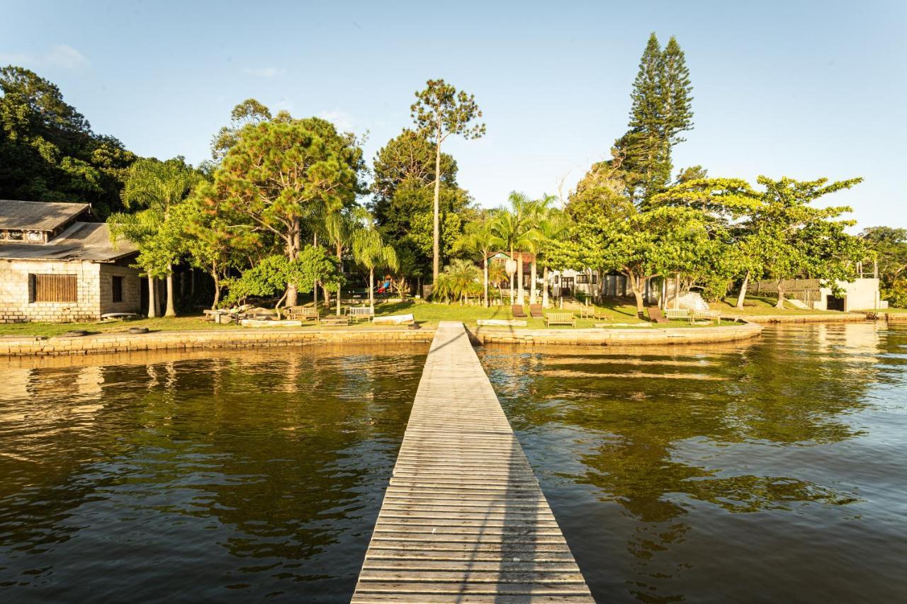 Florianópolis Pousada Cabanas Da Praia Mole מראה חיצוני תמונה
